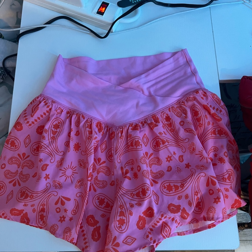 aerie crossover shorts